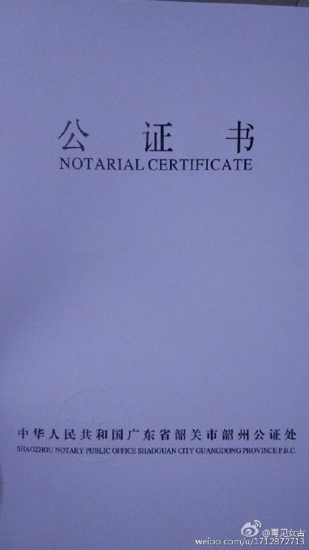 在韶关办理的中国驾照公证件